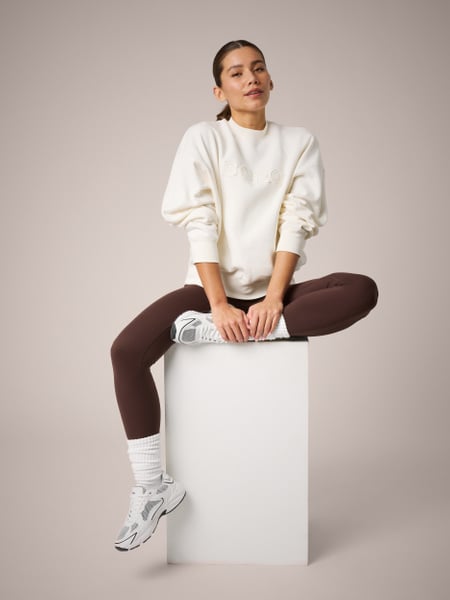 Björn Borg Studio Oversized Sweatshirt Hvid, M