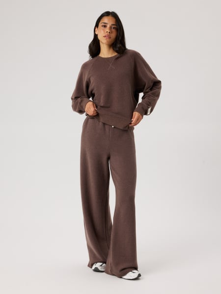 Björn Borg Studio French Terry Oversized Sweatpants Brun, XS