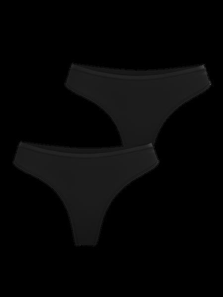 Björn Borg Comfort Thongs 2-pack Sort, XS