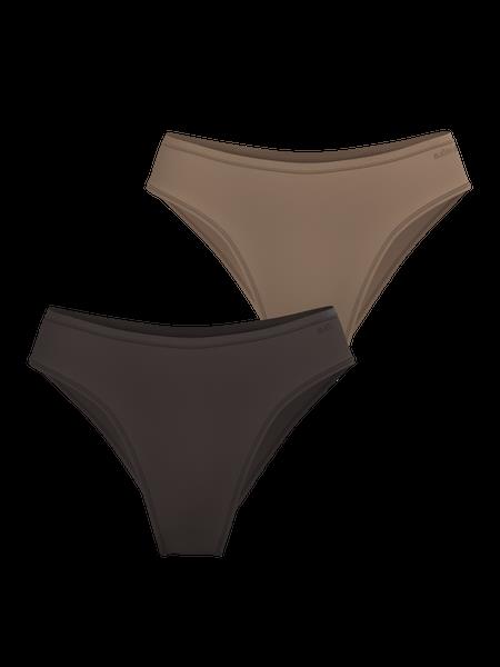 Björn Borg Comfort High Leg Briefs 2-pack Brun, M