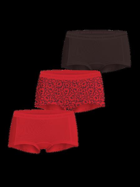 Björn Borg Everyday Cotton Boxers Shorts 3-pack Brun, XS