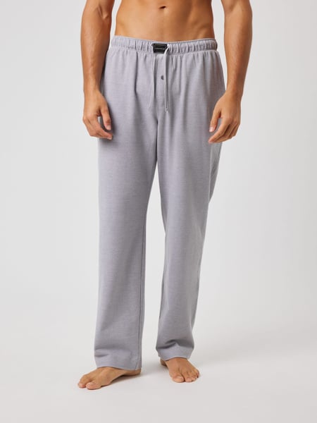Björn Borg Core Pique Pyjama Pants Grå, XXL