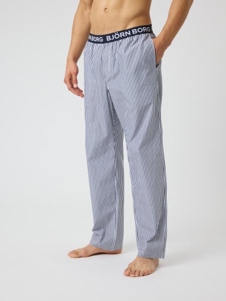 Björn Borg Core Woven Logo Pyjama Pants Blå, S