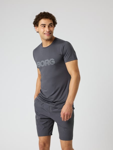 Björn Borg Borg Graphic T-shirt Grå, XL