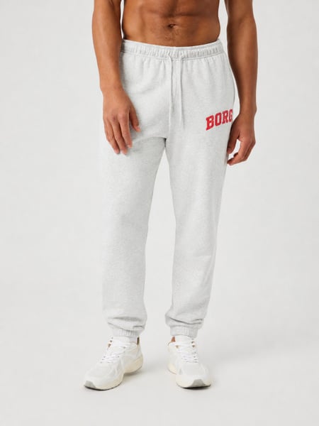 Björn Borg Borg Classic Print Sweatpants Grå, L
