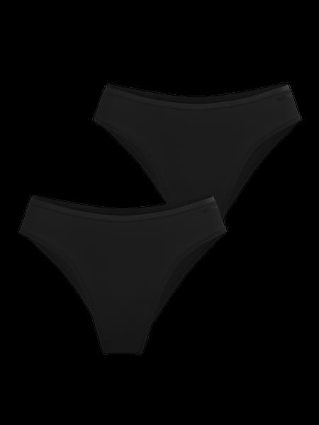 Björn Borg Comfort High Leg Briefs 2-pack Sort, XL