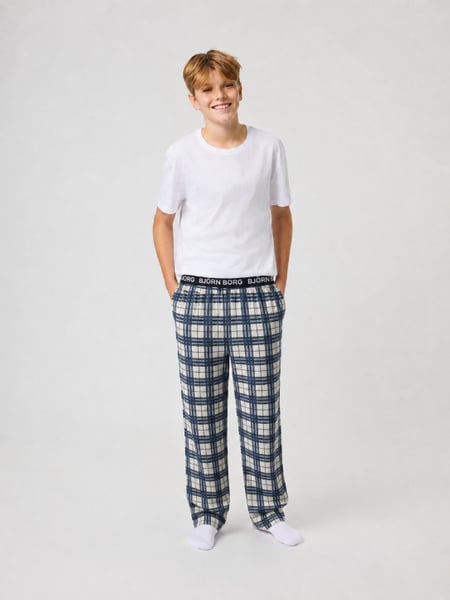 Björn Borg Core Flannel Pyjama Pants Multi, 134-140