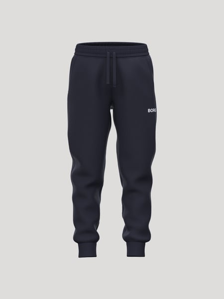 Björn Borg Borg Essential 3 Tapered Sweatpants Marineblå, 146-152