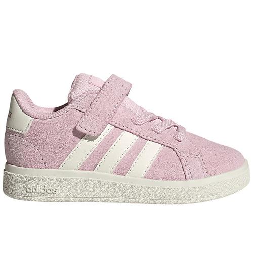 adidas Performance Sko - Grand court 00s EL - Clpink/Owhite/Gold