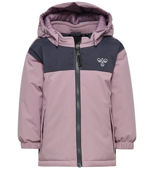Hummel Vinterjakke - hmlMini Block - Tex - Sea Fog