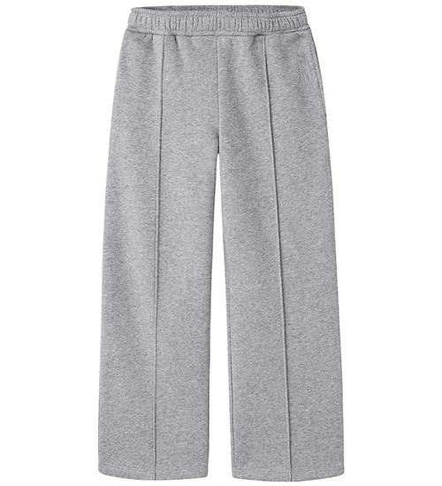 Name It Bukser - NkfNillina - Wide - Light Grey Melange