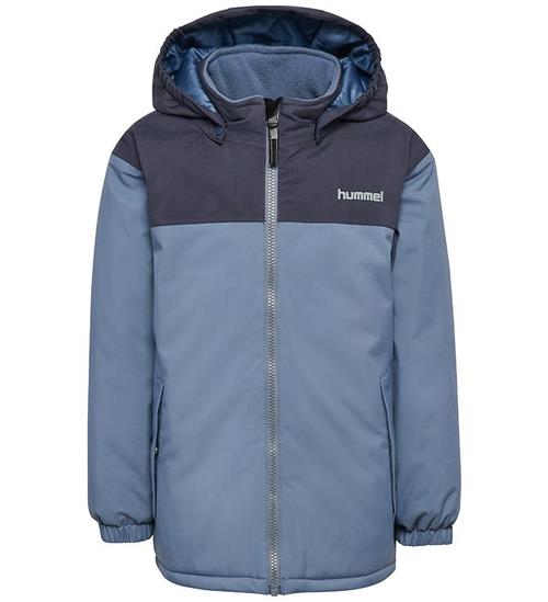 Hummel Vinterjakke - hmlJr Block - Tex - Flint Stone