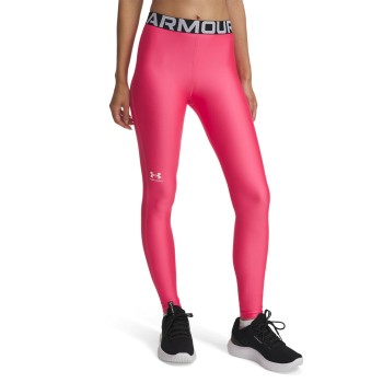 Under Armour HeatGear Leggings Rosa polyester Small Dame