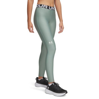 Under Armour HeatGear Leggings Grøn polyester Large Dame