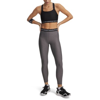 Under Armour HeatGear Women Compression Leggings Grå polyester Large Dame