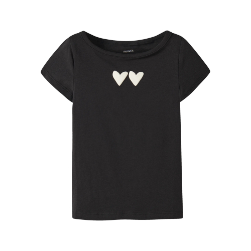 NAME IT T-shirt Limo Black