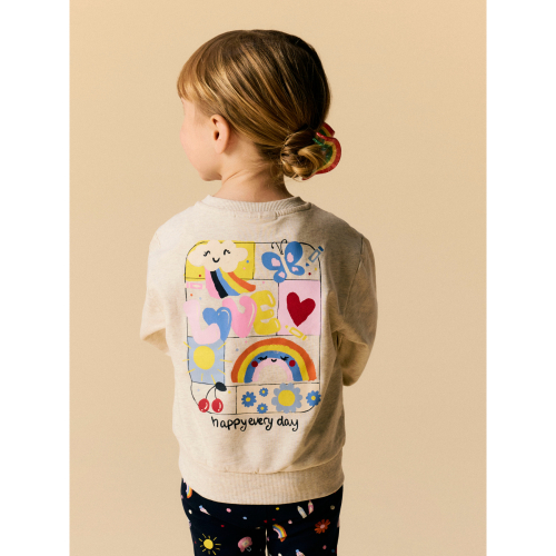 NAME IT Sweatshirt Luka Peyote Melange