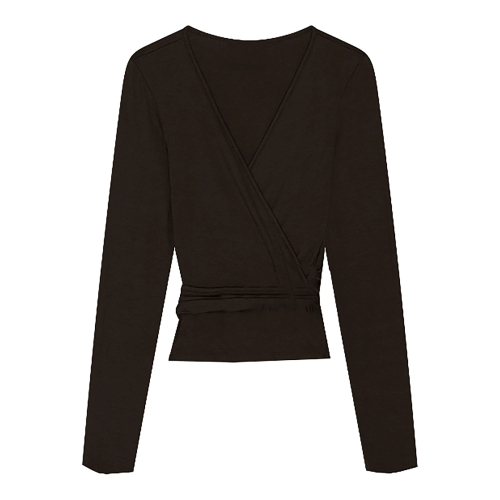 LMTD Yoga Wrap Bluse Leann Delicioso
