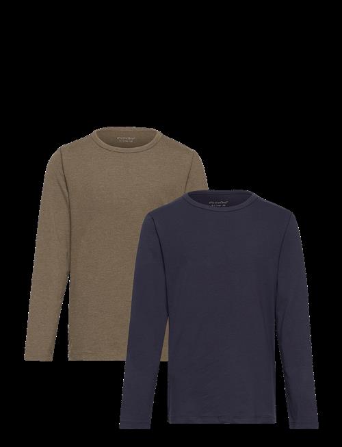 Minymo | Basic 34 -T-Shirt Ls (2-Pack) | 98