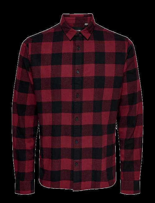ONLY & SONS | Onsgudmund Ls Checked Shirt Noos | L