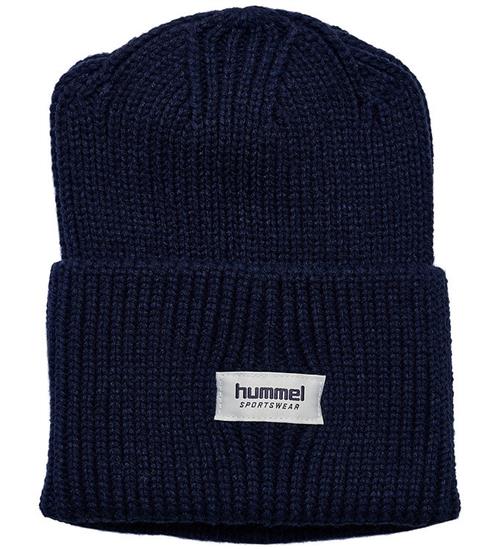 Hummel Hue - Strik - Beanie - Rib - Heavy - HmlJR - Dress Blues