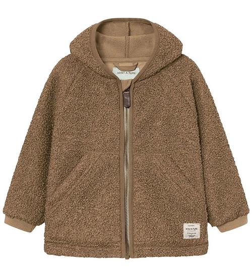 Mini A Ture Fleecejakke - MatLiff Teddy - Otter Brown
