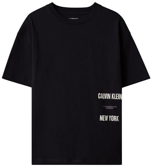Calvin Klein T-shirt - Interest Placement - Pvh BlackBlack