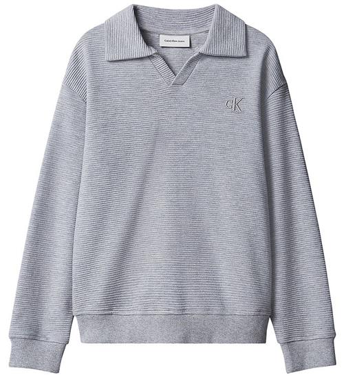 Calvin Klein Sweatshirt - Ottoman - Medium Grey HeatherGrey