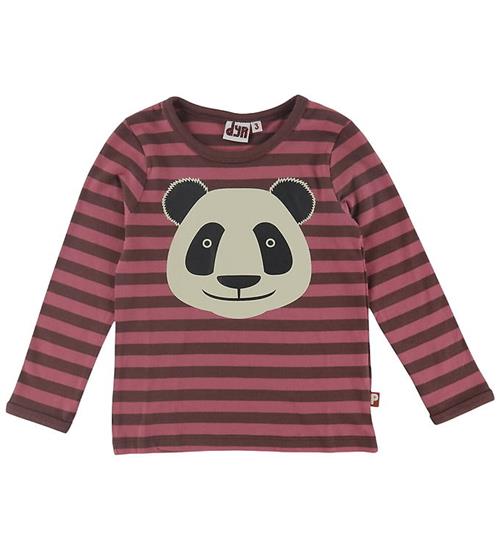 DYR-Cph Bluse - DyrShedding - Dark Cherry/Berry Compote m. Panda