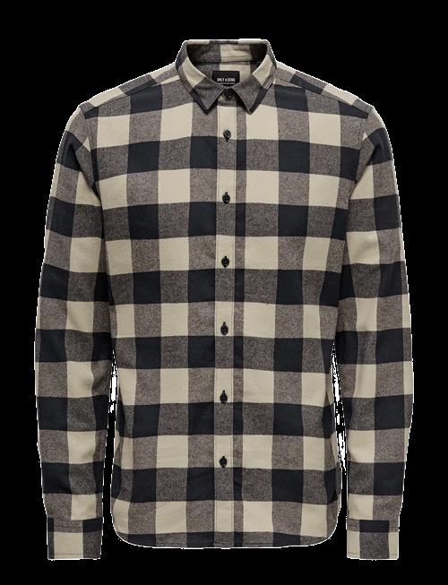 ONLY & SONS | Onsgudmund Ls Checked Shirt Noos | L
