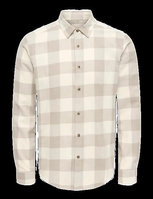 ONLY & SONS | Onsgudmund Ls Checked Shirt Noos | XS