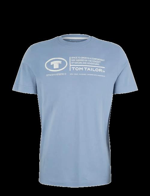 Tom Tailor | Printed Crewneck T-Shirt | XXL