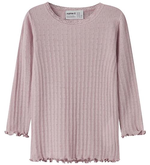 Name it Bluse - NmfWossa - Violet Ice