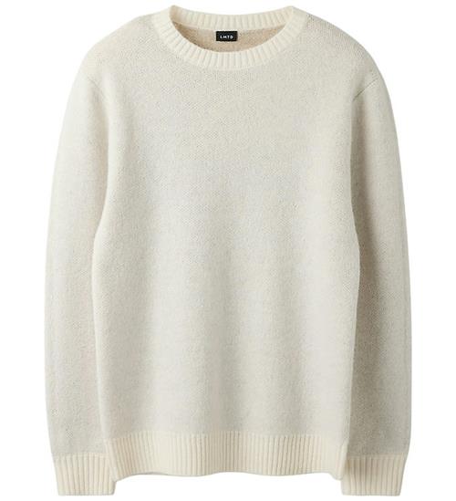 LMTD Bluse - Strik -NlmNos - Antique White/W. ABBEY STONE