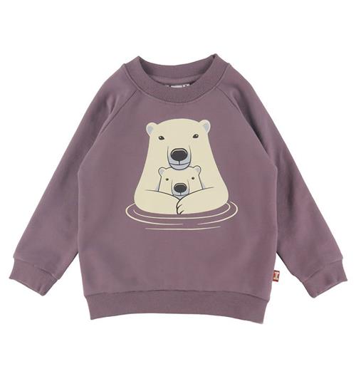 DYR Sweatshirt - DyrBellow - Grey Plum Isbjoernemor