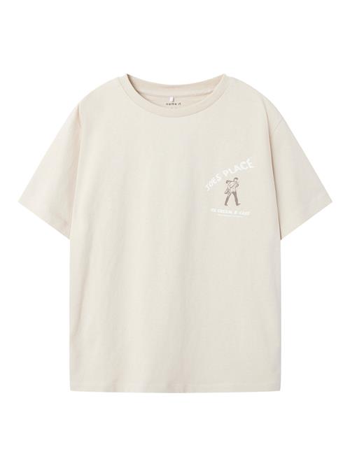 NAME IT T-shirt Saldur Brown Rice