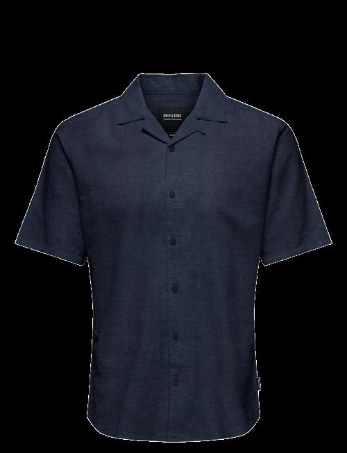 ONLY & SONS | Onscaiden Ss Solid Resort Linen Noos | XL