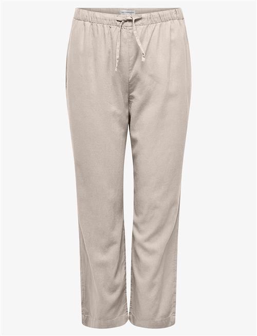 ONLY Carmakoma | Carcaro Mw Linen Bl Pull-Up Pant Tlr | 46 x 32