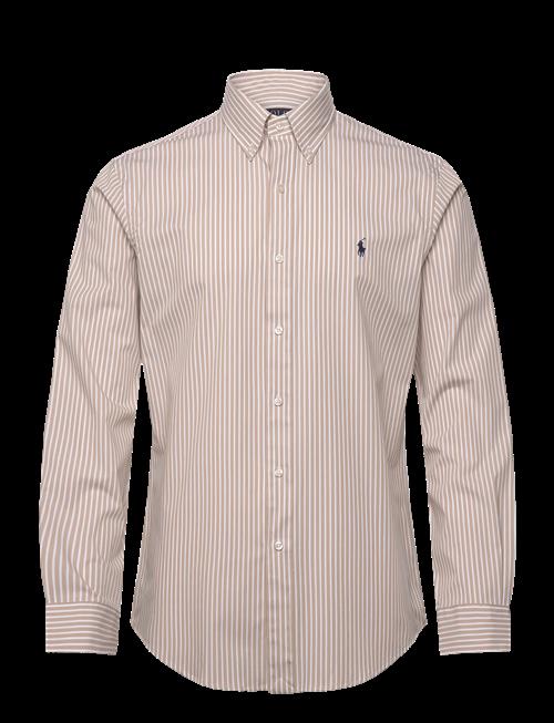 Polo Ralph Lauren | Custom Fit Striped Stretch Poplin Shirt | XL
