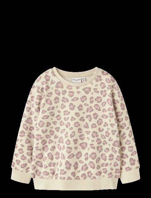 name it | Nmfdavina Ls Sweat Fleece Bru Noos | 122-128