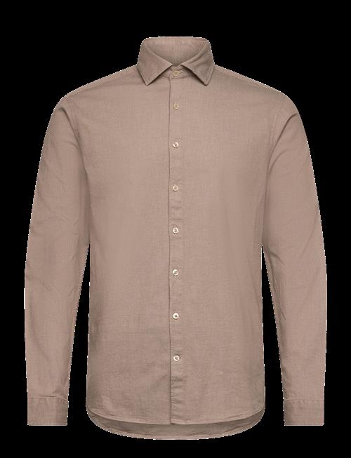 Lindbergh | Soft Indigo Stretch Shirt L/S | XL