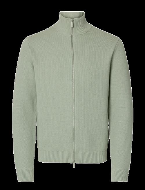 Selected | Slmdane Ls Knit Reg Struc Full Zip Noos | XL
