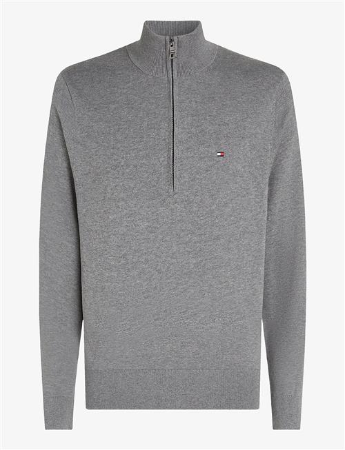 Tommy Hilfiger | Essential Cotton Zip Mock | S