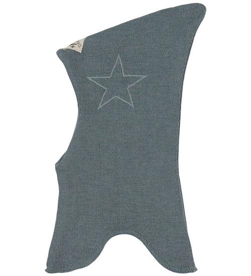 Racing Kids Elefanthue - Uld/Bomuld - 2-lags - Goblin Blue m. St