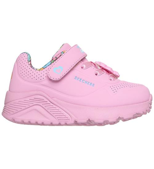 Skechers Sko - Uno Lite-Bear Spirit - Pink m. Care Bears