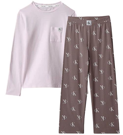 Calvin Klein Nattøj - Orchid Ice/Ironaop Purple