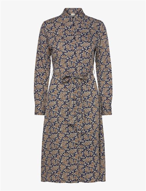 Gant | Slim Paisley Shirt Dress | 36