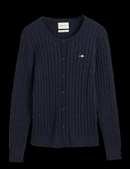 Gant | Stretch Cable Knit Cardigan | S