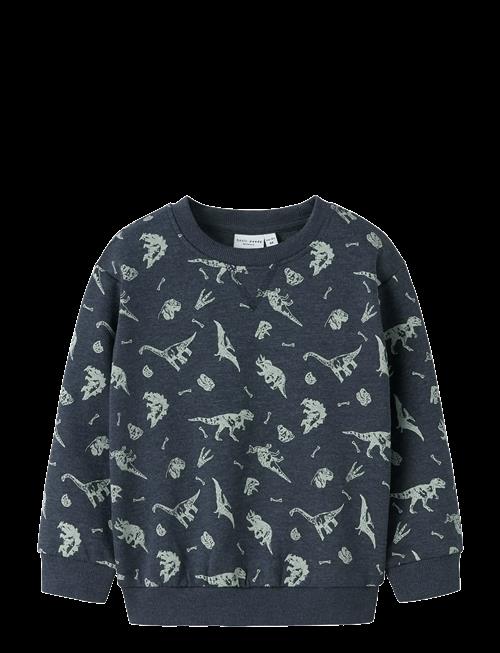 name it | Nmmvimo Ls Nreg Aop Sweat Bru | 86