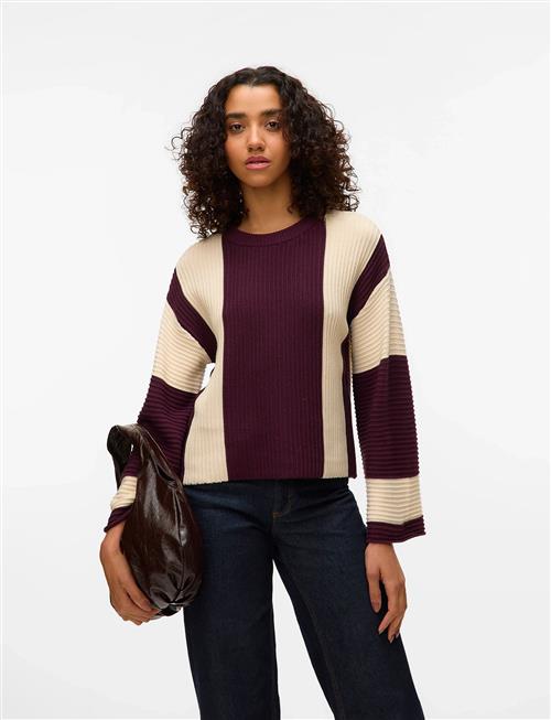 Vero Moda | Vmgigi Ls O-Neck Pullover Lcs Rep | XS